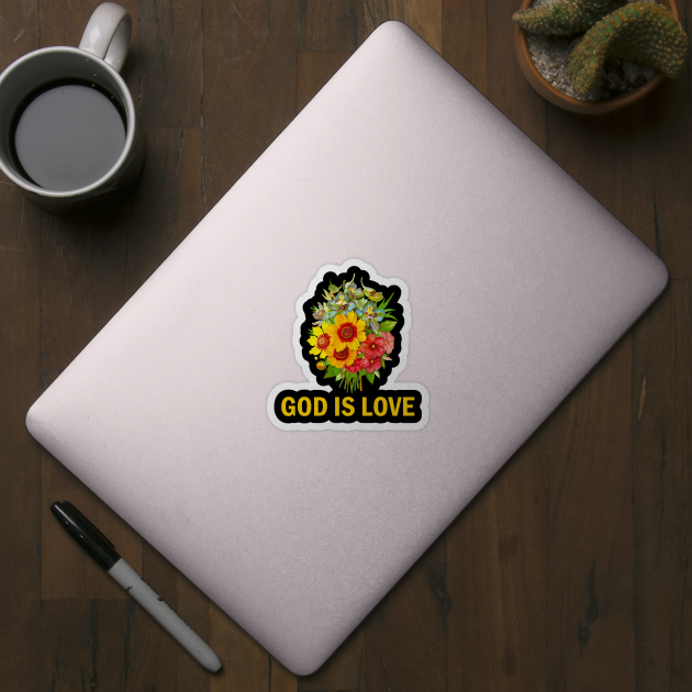 God Is Love Christian Gift by Douglas's Store 3